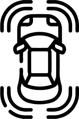 sensores de impacto - coche